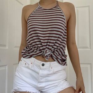 LUSH STRIPED TANK TOP